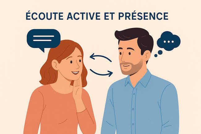 écoute active et présence